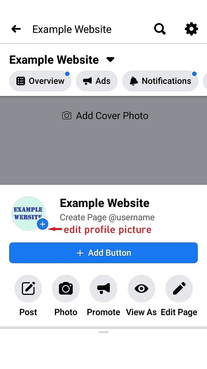 Edit your Facebook profile picture on Android Image: Edit your Facebook profile picture on Android