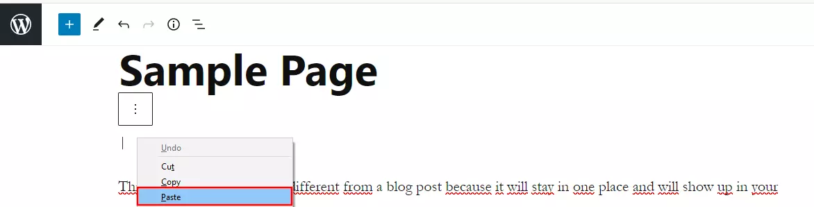 Image: WordPress: Embed video via Code