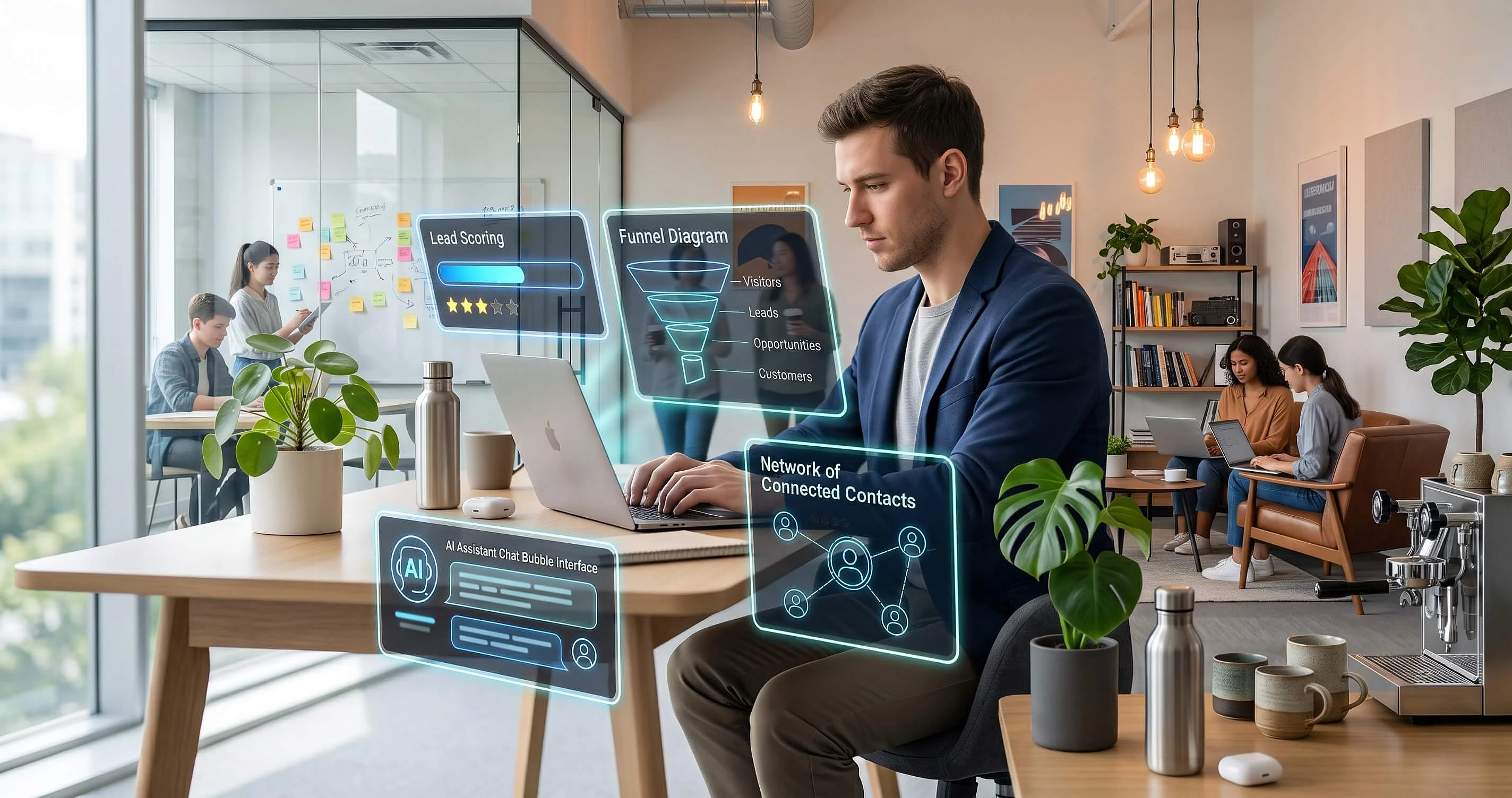 Image: How can businesses acquire customers using AI?