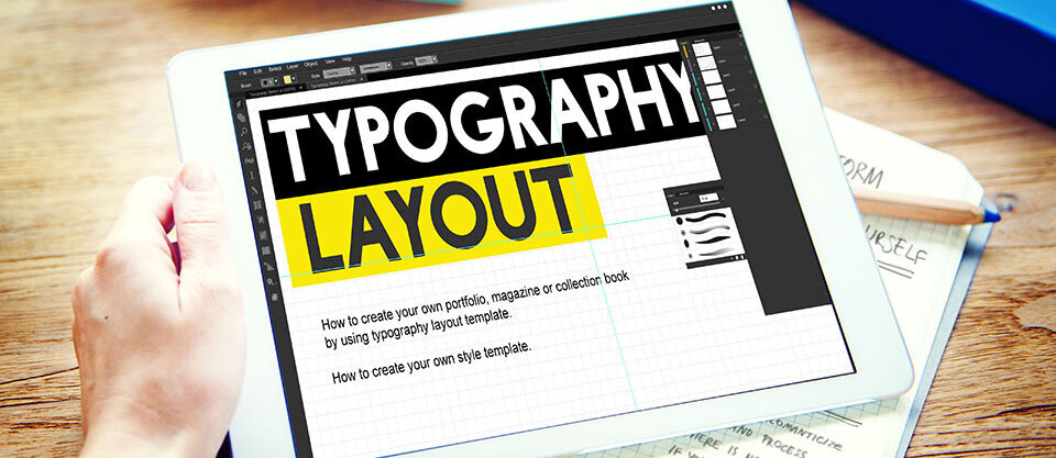 Typography in digital media and online