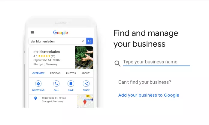 Image: Register Google My Business: Find and manage your business
