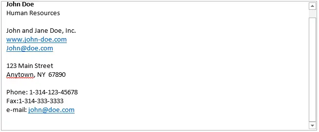 Professional e-mail signatures Professional e-mail signatures
