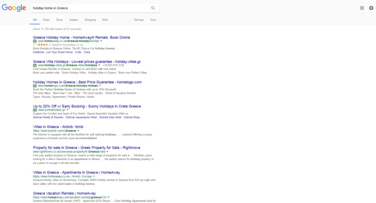 Google AdWords display ads in SERPS Google AdWords display ads in SERPS