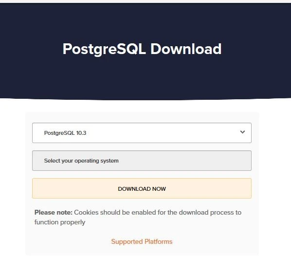 PostgreSQL download on enterprisedb.com PostgreSQL download on enterprisedb.com