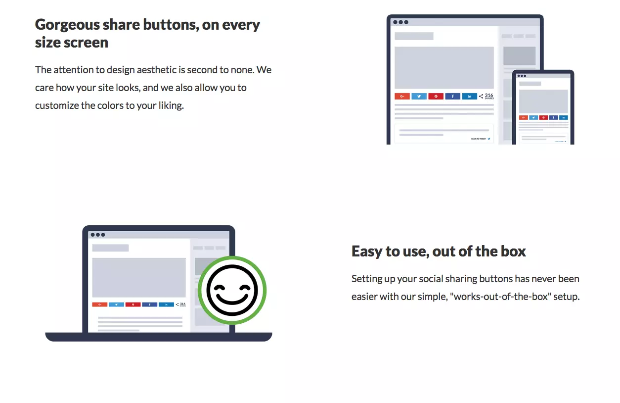 Image: Social Warfare plugin website