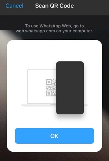 Image: Link devices to WhatsApp