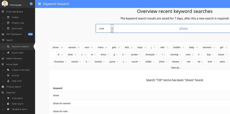 Uberseller: Keyword research Uberseller: Keyword research