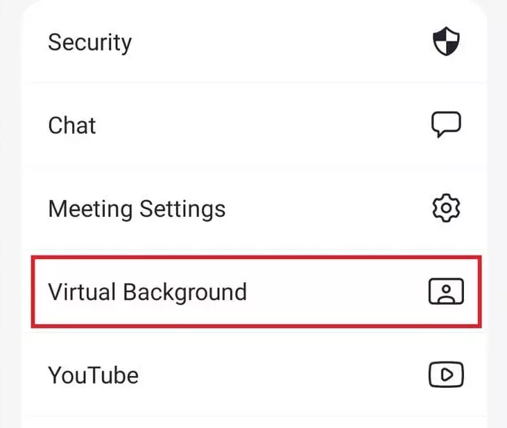 Image: Meeting settings in the Zoom Android app