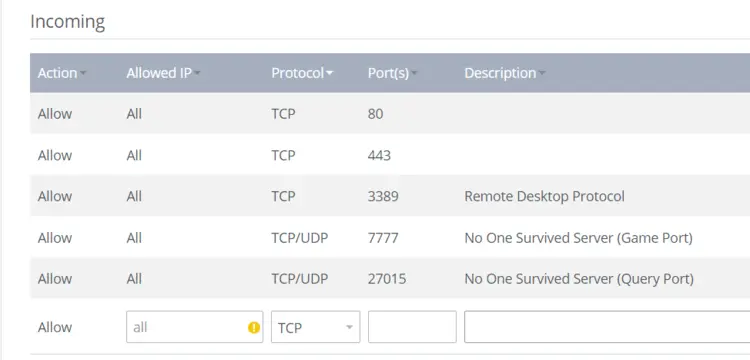 Port forwarding in the IONOS Customer Center Port forwarding in the IONOS Customer Center