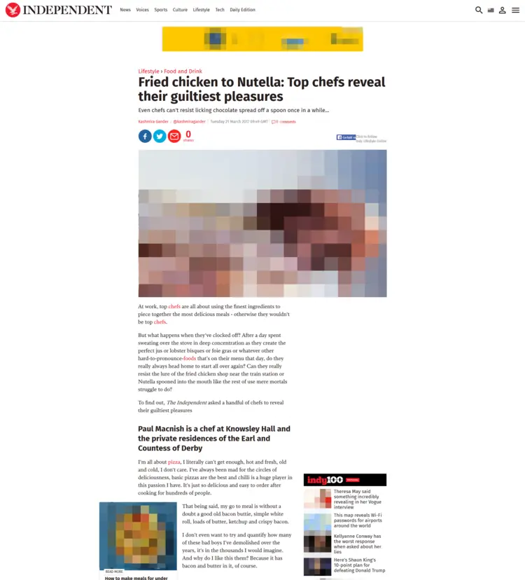 A structured article from The Independent newspaper with headline, sub headline, paragraphs, and highlighted text A structured article from The Independent newspaper with headline, sub headline, paragraphs, and highlighted text