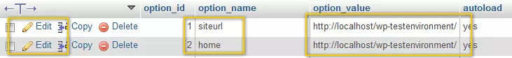 Image: Edit database