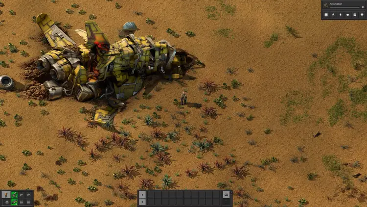 Factorio screenshot: Opening screen Factorio screenshot: Opening screen