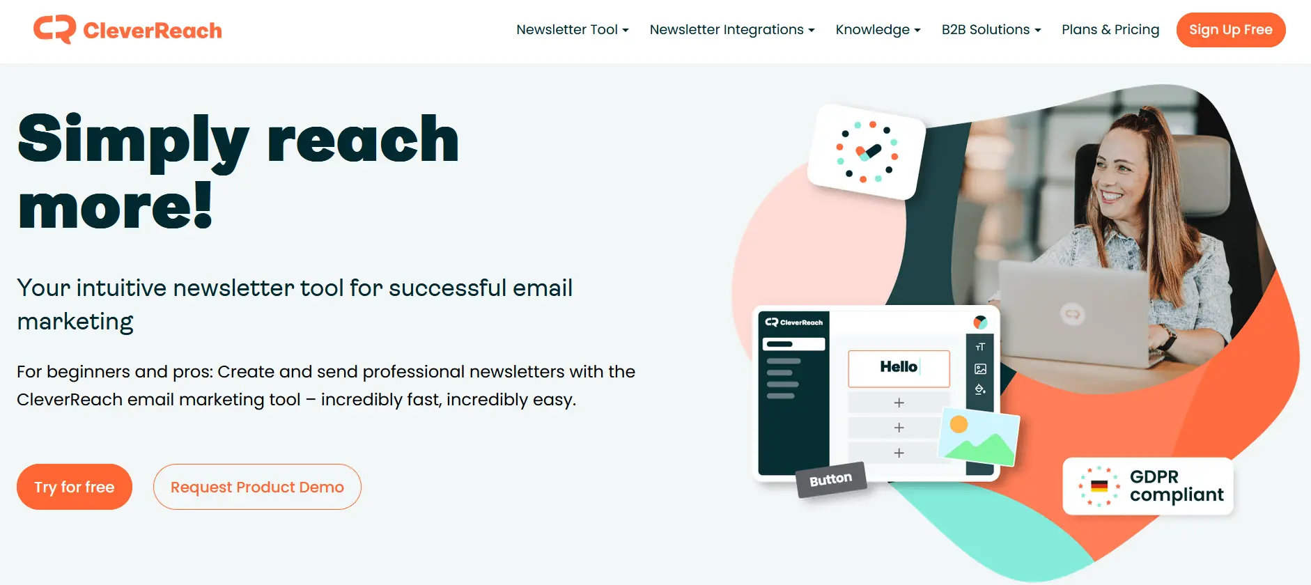 Image: CleverReach website