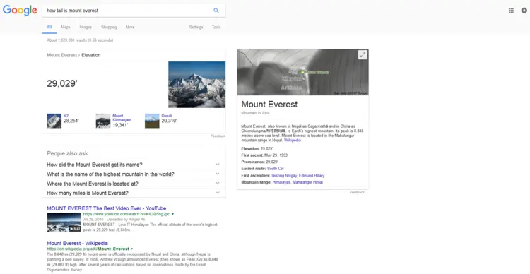 Quick Answers response to ‘how tall is mount everest’ Quick Answers response to ‘how tall is mount everest’