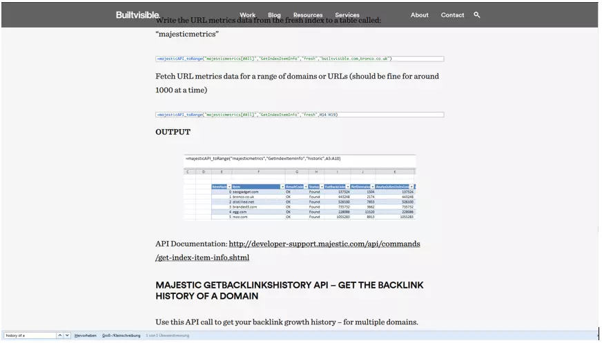 Image: SEO-Add-ins for Excel