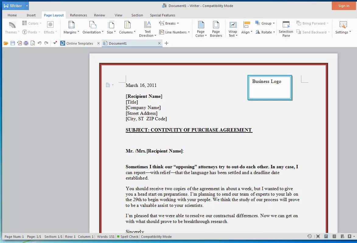 Image: WPS Office Free