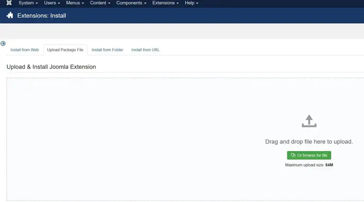 Installing extensions in Joomla! Installing extensions in Joomla!