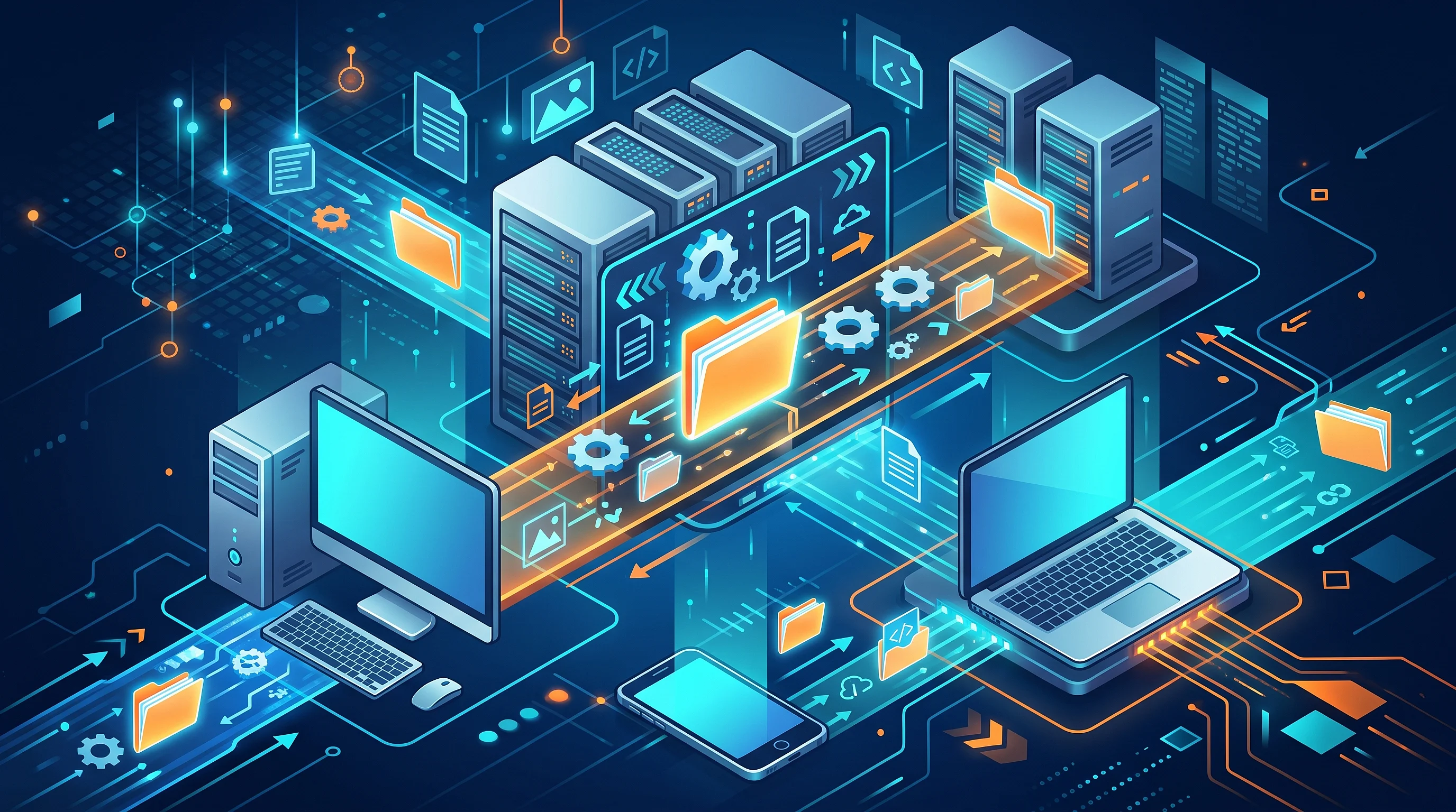Image: Samba Server - The solution for a cross-platform network