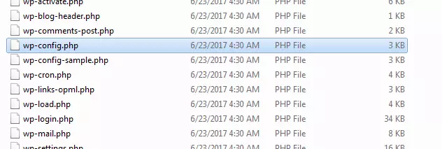 Image: wp-config.php