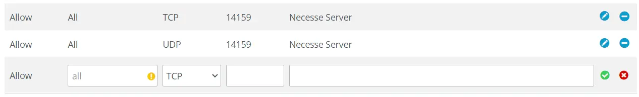 Open Necesse server port with IONOS Image: Open Necesse server port with IONOS