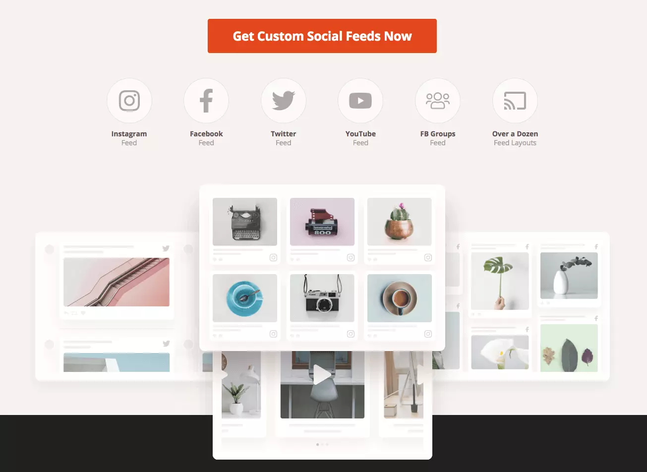 Image: Plugins Smash Balloon homepage