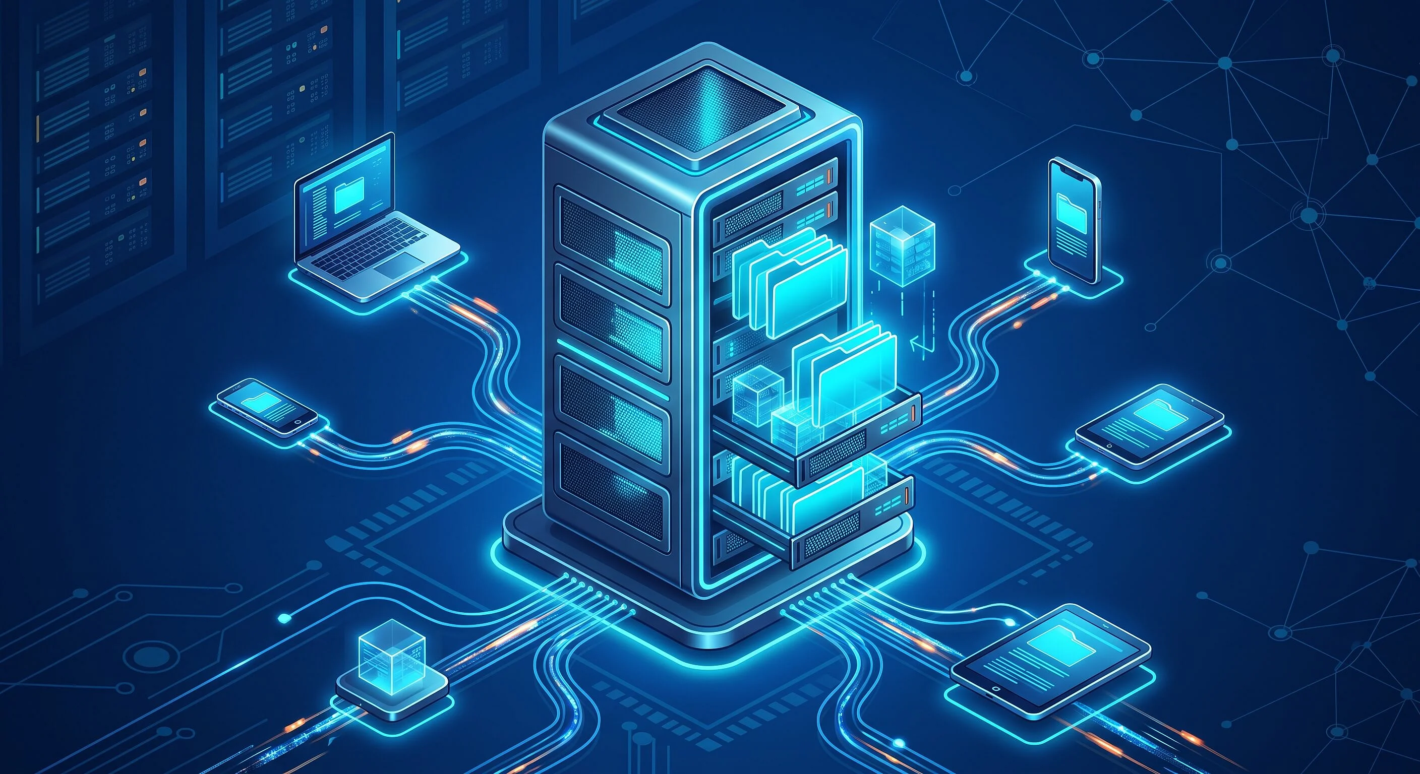 Image: How to set up a Debian 13 file server