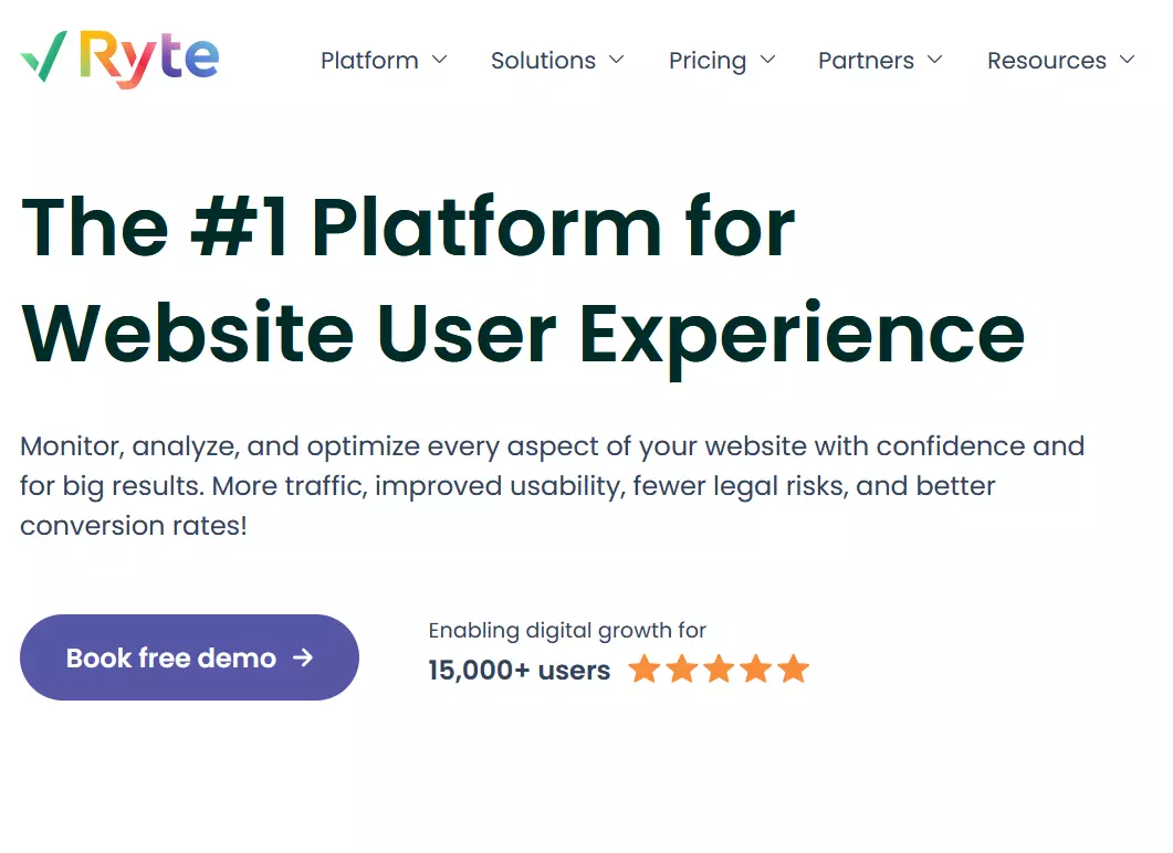 Ryte website Image: Ryte website