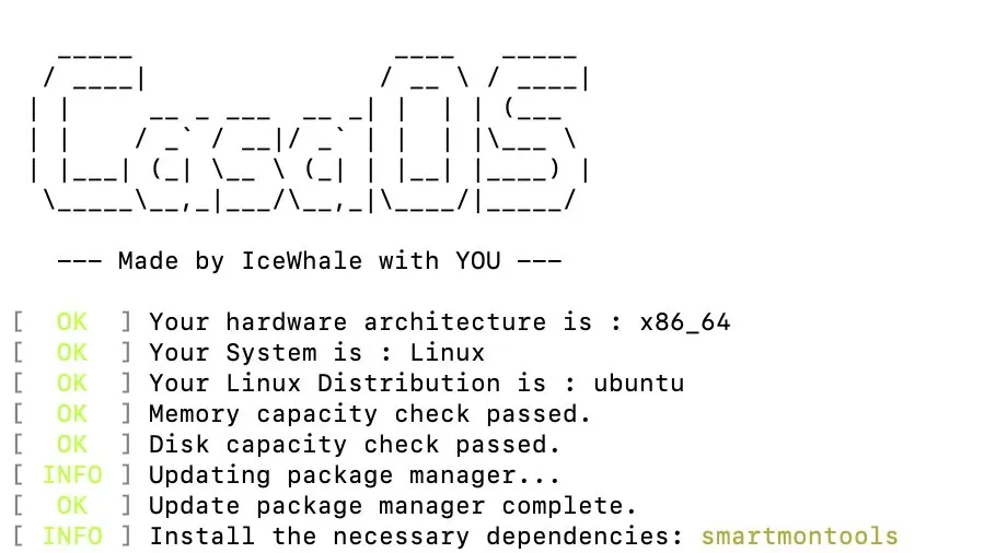 Image: Install CasaOS
