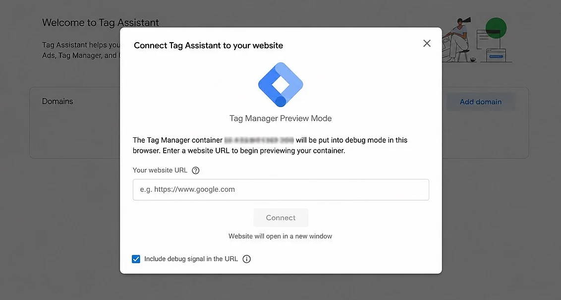 GTM Tag Assistant Image: GTM Tag Assistant