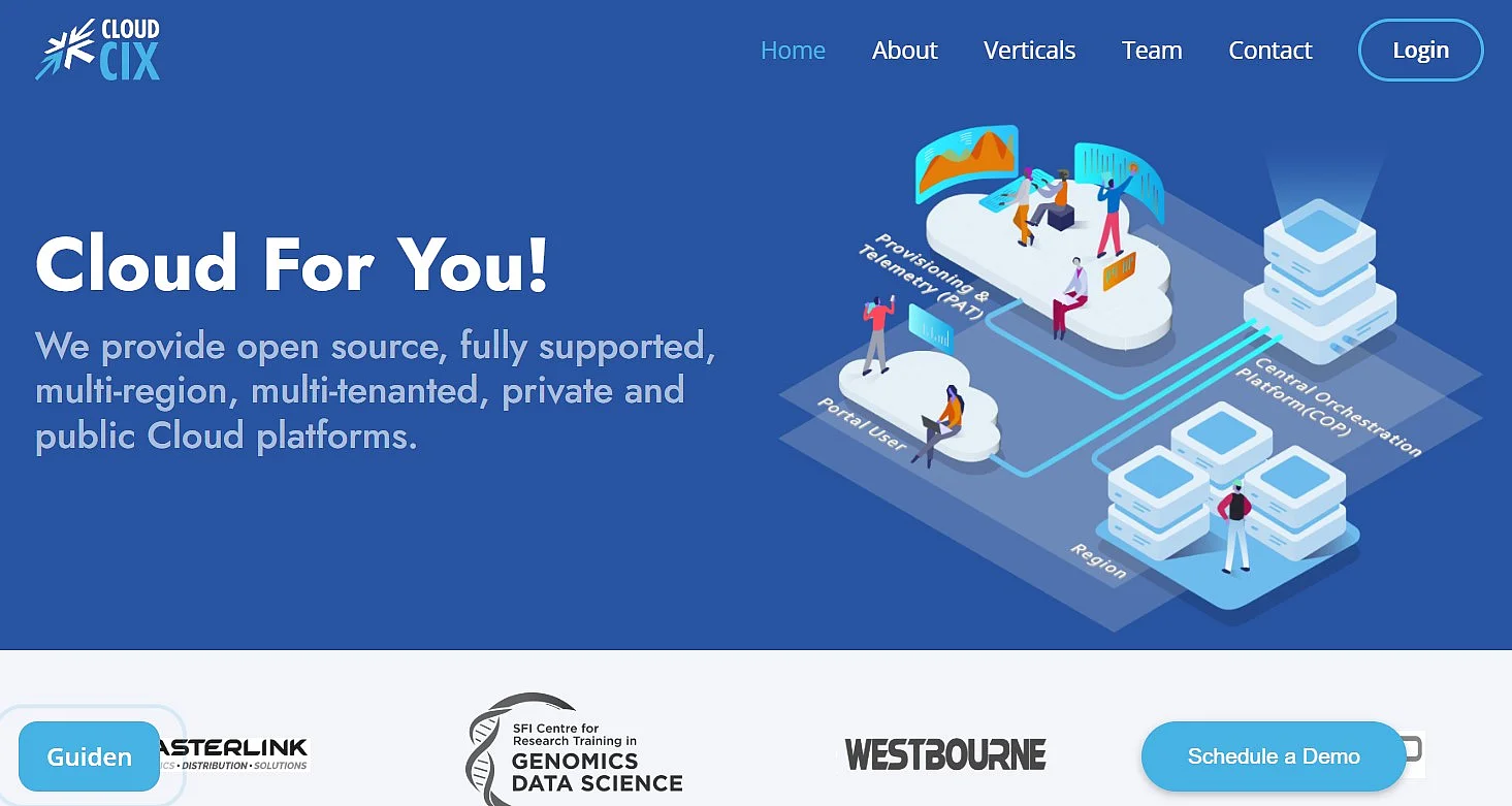 CloudCIX Irish cloud infrastructure platform Image: CloudCIX Irish cloud infrastructure platform