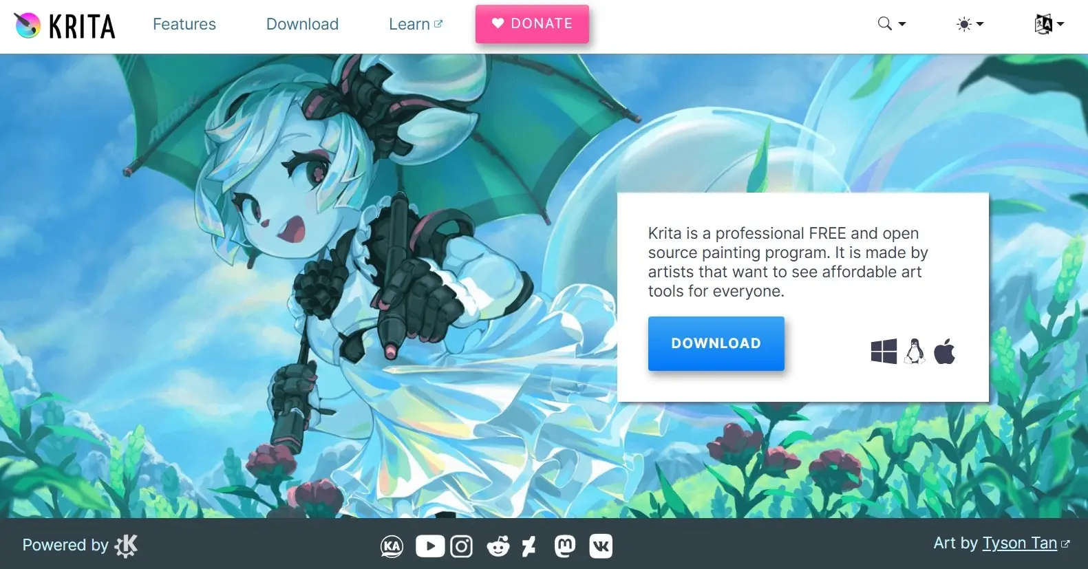 Image: Krita website