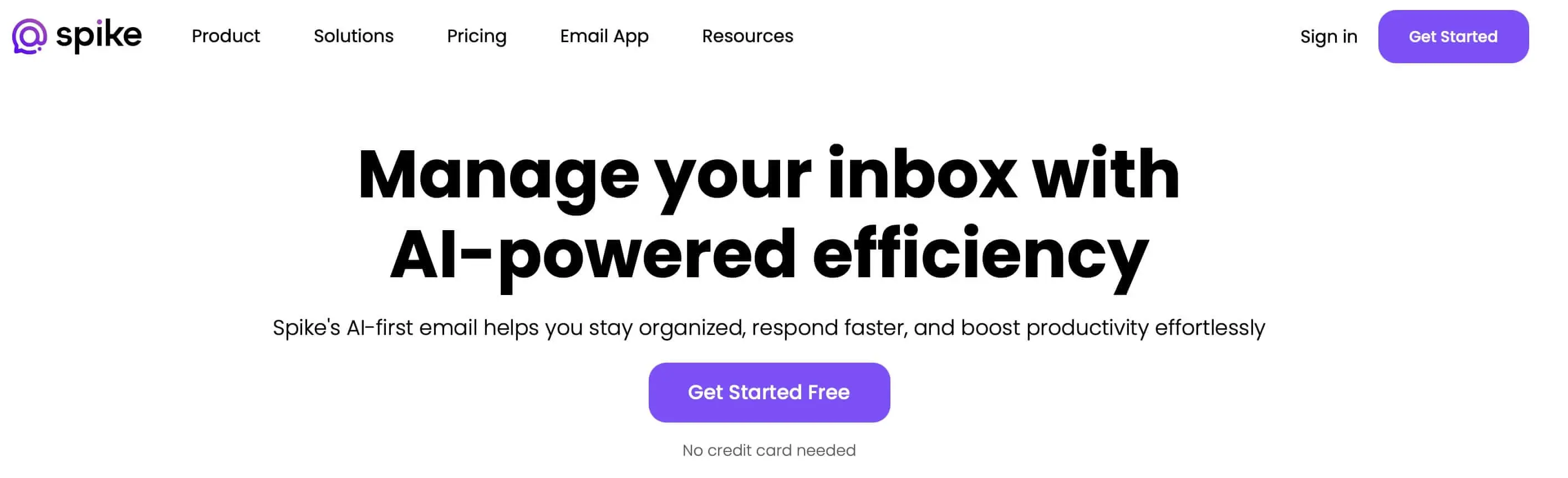Captura de pantalla de la página de inicio de Spike Imagen: Captura de pantalla de la página de inicio de Spike