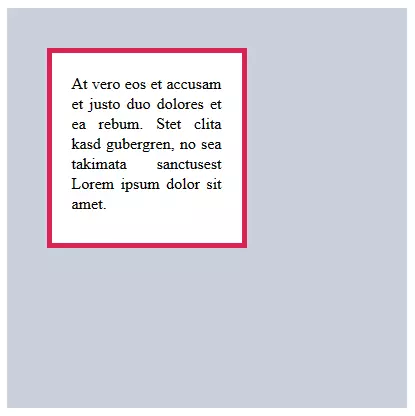 Imagen: Content-box con padding, border y margin
