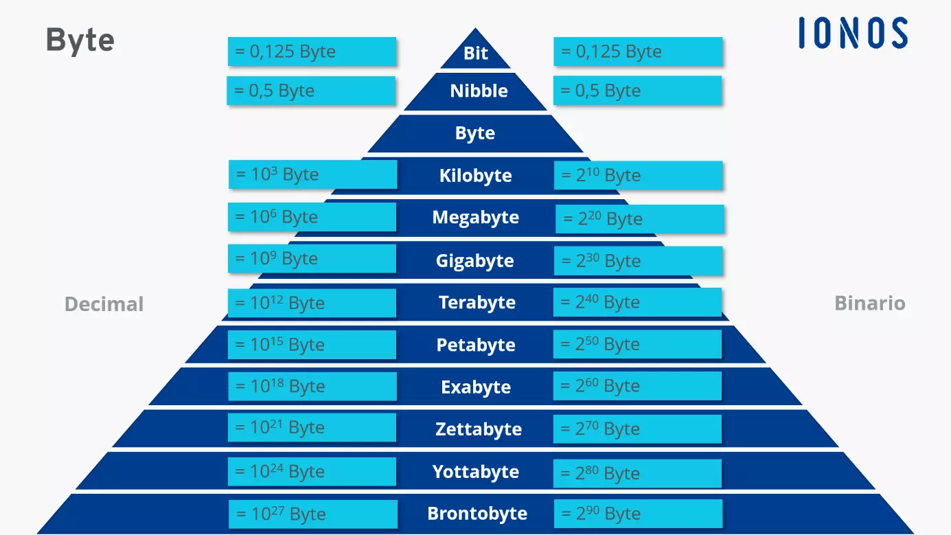 Los bytes sales