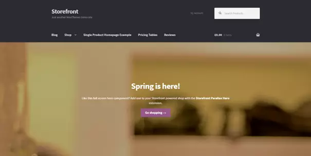 Storefront, el tema estándar de WooCommerce Storefront, el tema estándar de WooCommerce