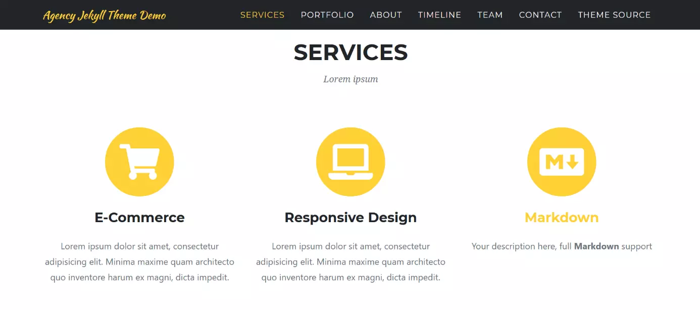 Imagen: Jekyll Theme Agency
