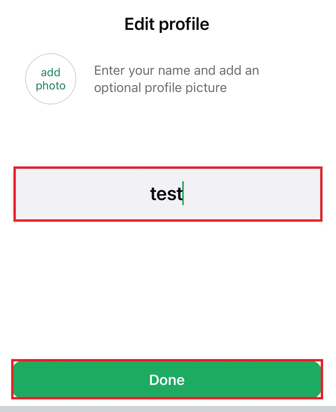 Imagen: Visión general del perfil de WhatsApp