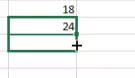 Imagen: Excel: transmitir fórmulas mediante arrastre