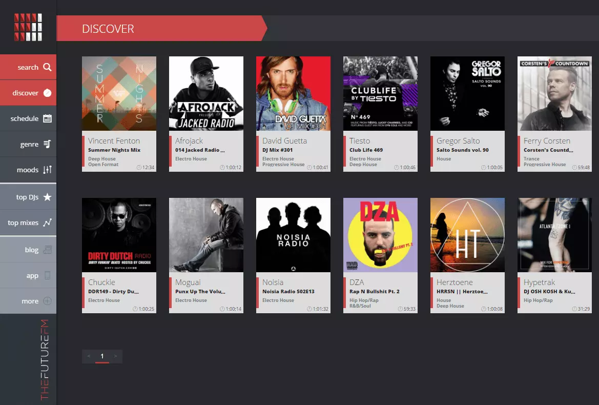Imagen: The Future FM Screenshot