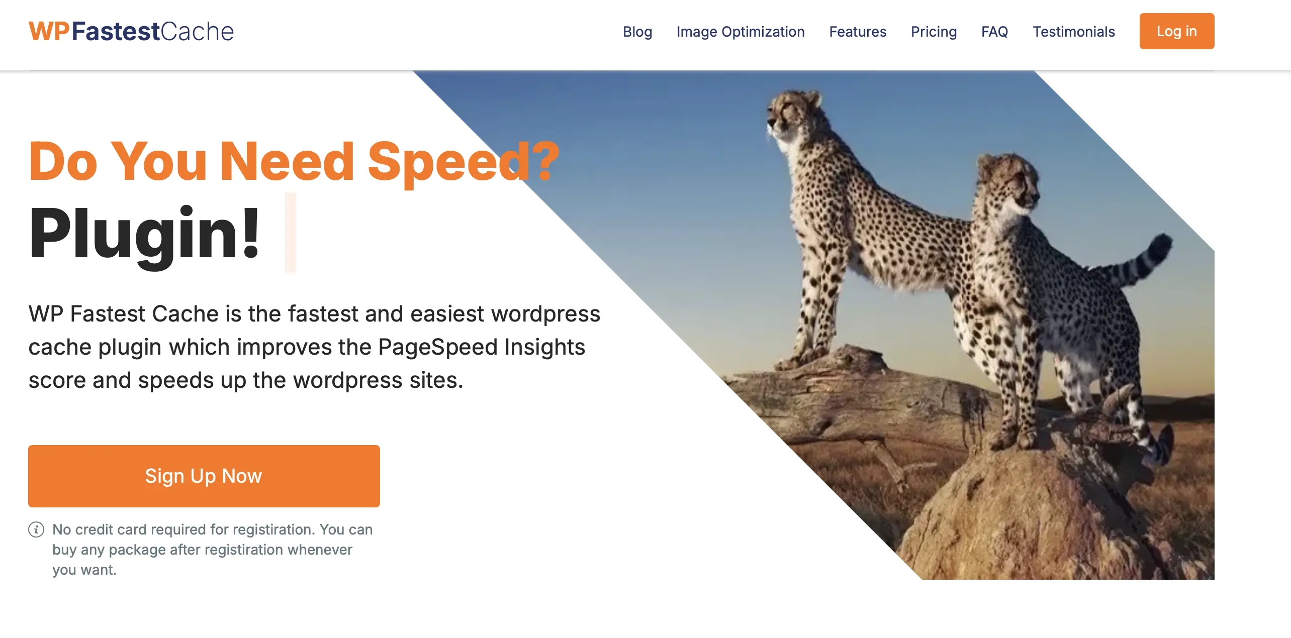 Imagen: Captura de pantalla de la página web de WP Fastest Cache