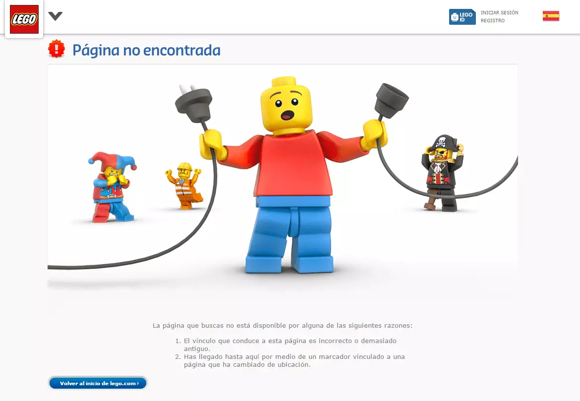 Imagen: Página 404 de Lego