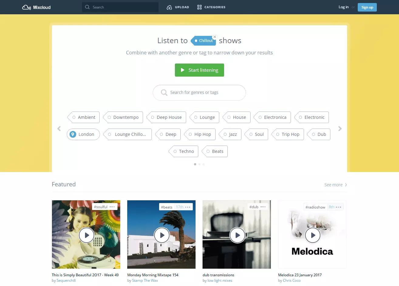 Imagen: Mixcloud Screenshot