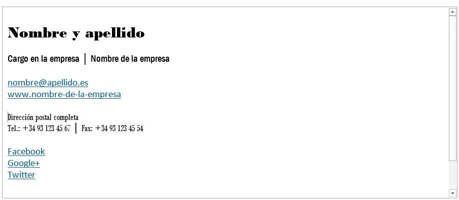 Imagen: Evitar que sean leídas de forma errónea