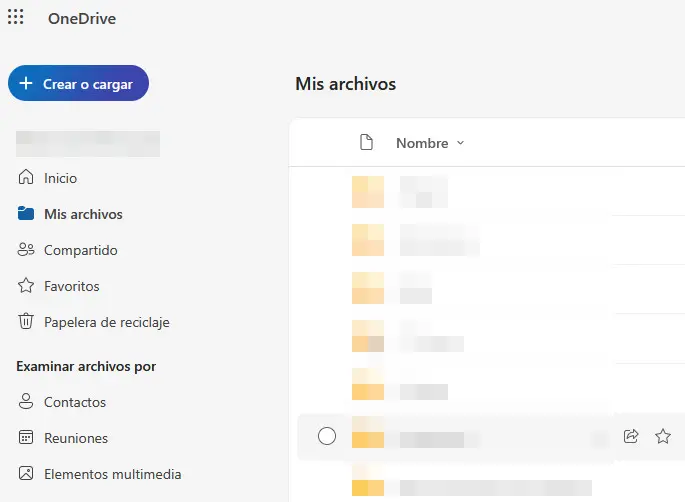 Captura de pantalla de OneDrive Imagen: Captura de pantalla de OneDrive