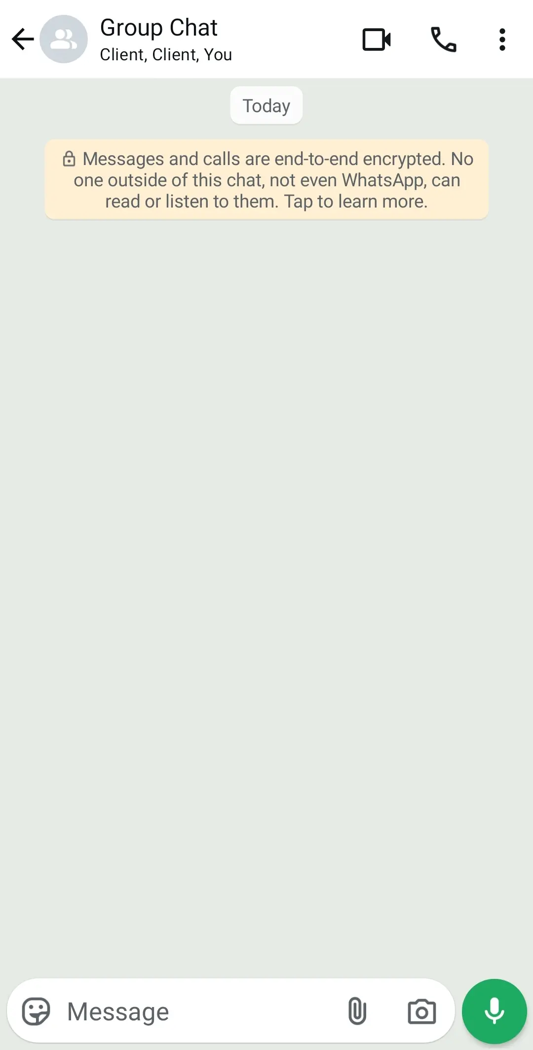 Imagen: WhatsApp: chat de grupo