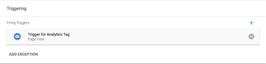 Imagen: Google Tag Manager: descripción general de los activadores añadidos