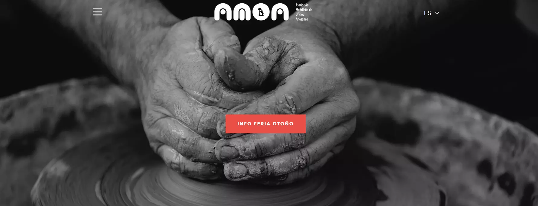 Imagen: Captura de pantalla de la página web de la Asociación Madrileña de Oficios Artesanos