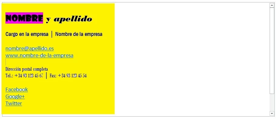 Imagen: Cuida los elementos de diseño
