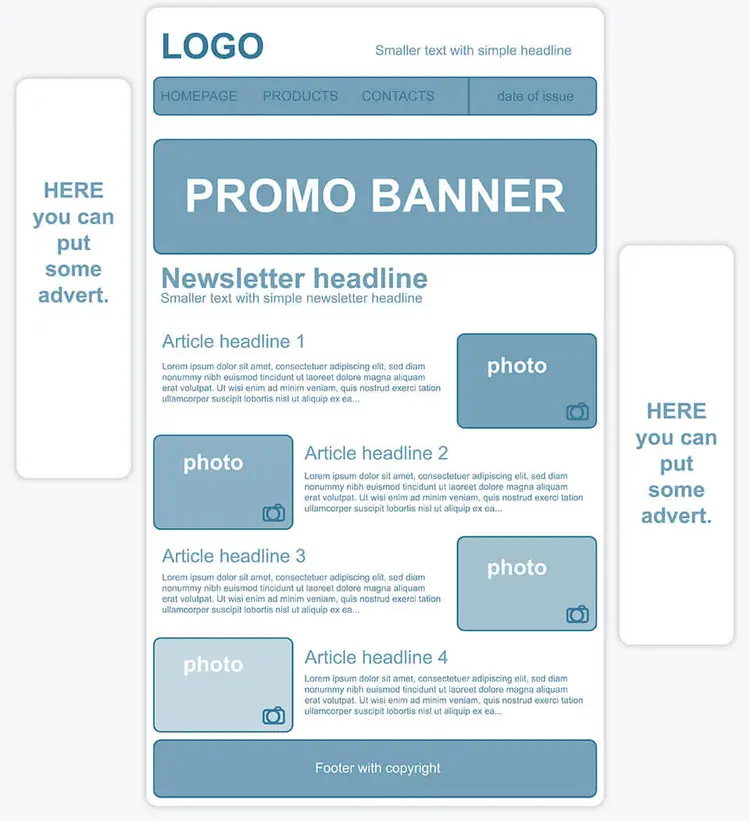 Cómo se crea una plantilla para una newsletter Cómo se crea una plantilla para una newsletter