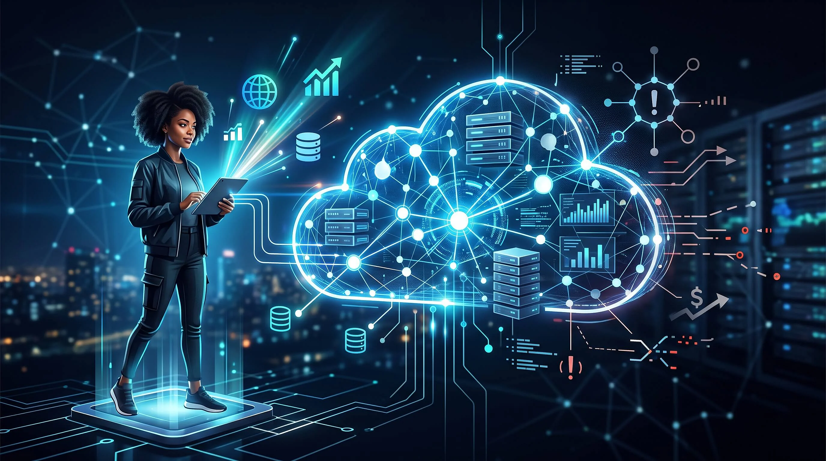 ¿Qué es el cloud hosting? Imagen: ¿Qué es el cloud hosting?